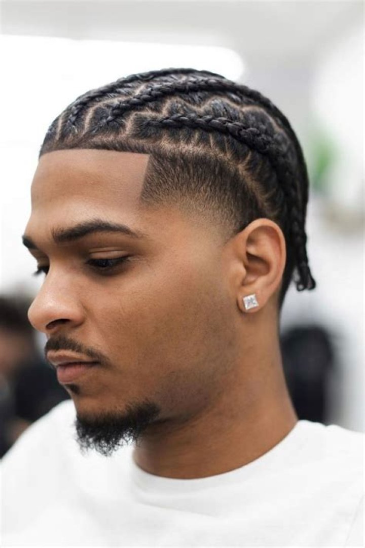 Classy 2 Straight Back Braids For Men: A Guide To Style