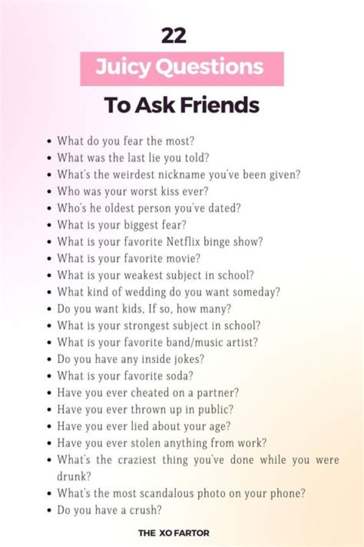 The Ultimate Guide To 20 Questions For Unforgettable Friendships