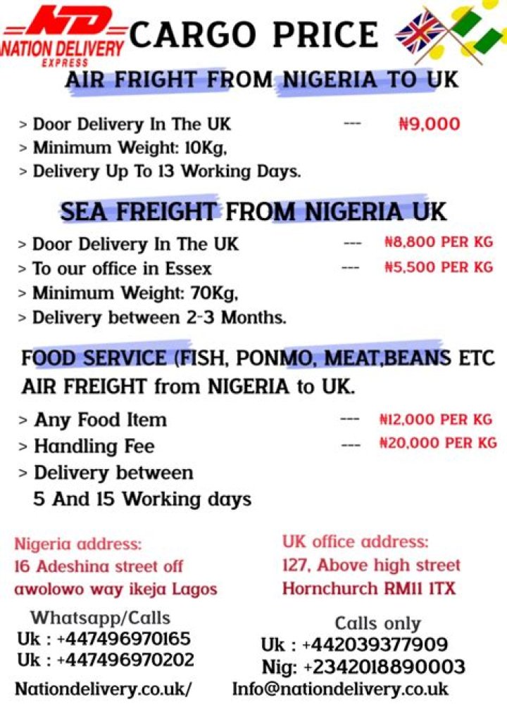 Nigeria To The UK: Find Amazing Deals On Flights