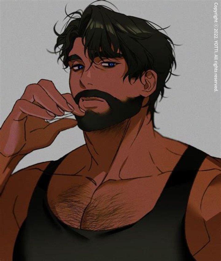 Captivating Anime Men With Majestic Beards: An Alluring Sight