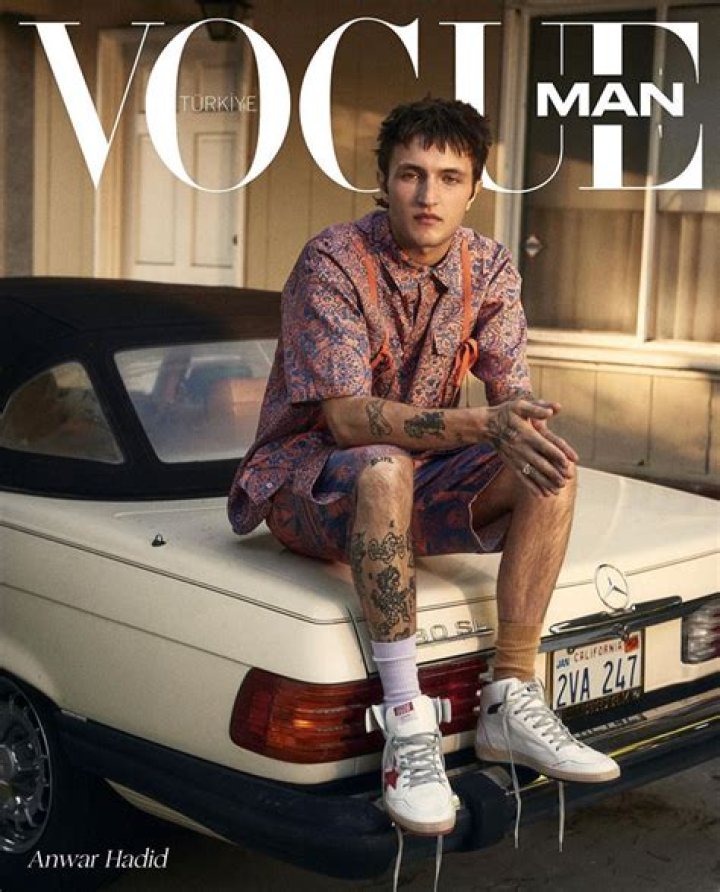 Enchanting Model Anwar Hadid: A Style Icon