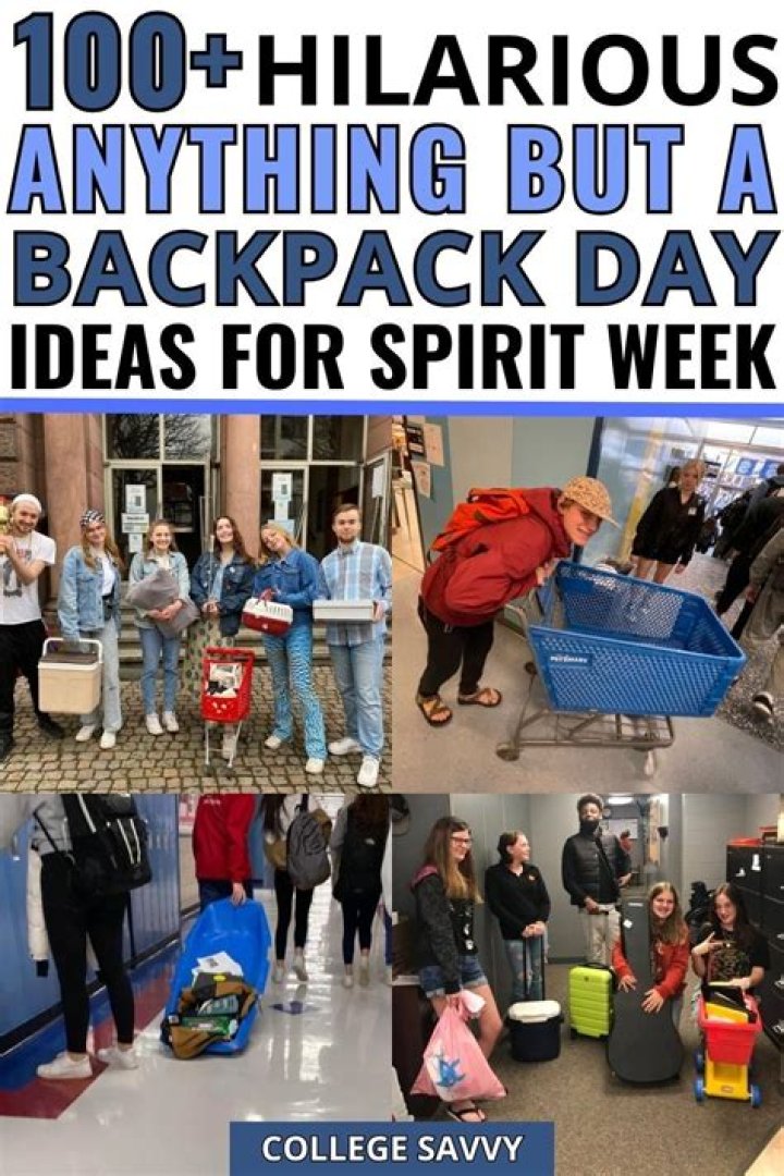 Anything But A Backpack Day: Unpack The Possibilities