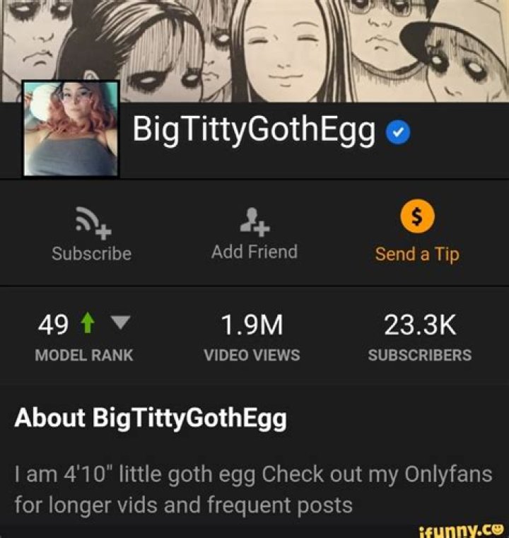 Captivating Curves And Dark Delights: The Allure Of The Big Tiddy Goth Egg