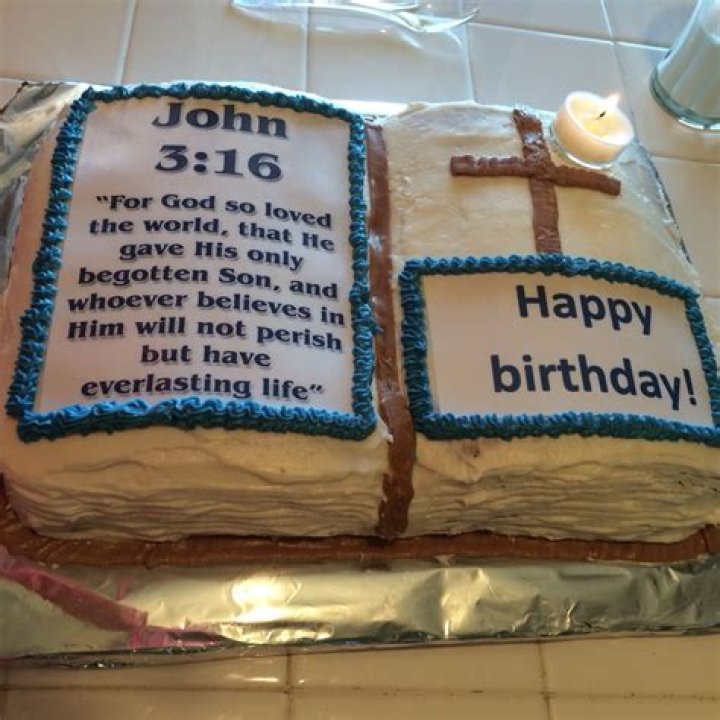 Heavenly Delights: Birthday Cakes With Inspiring Bible Verses