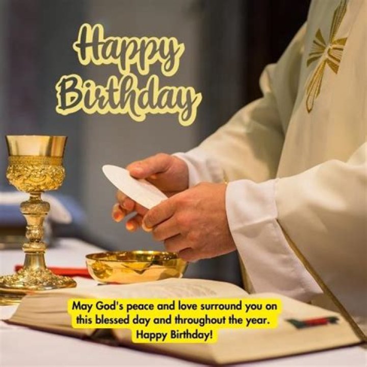 Joyous Birthday Greetings: A Special Message For A Catholic Priest