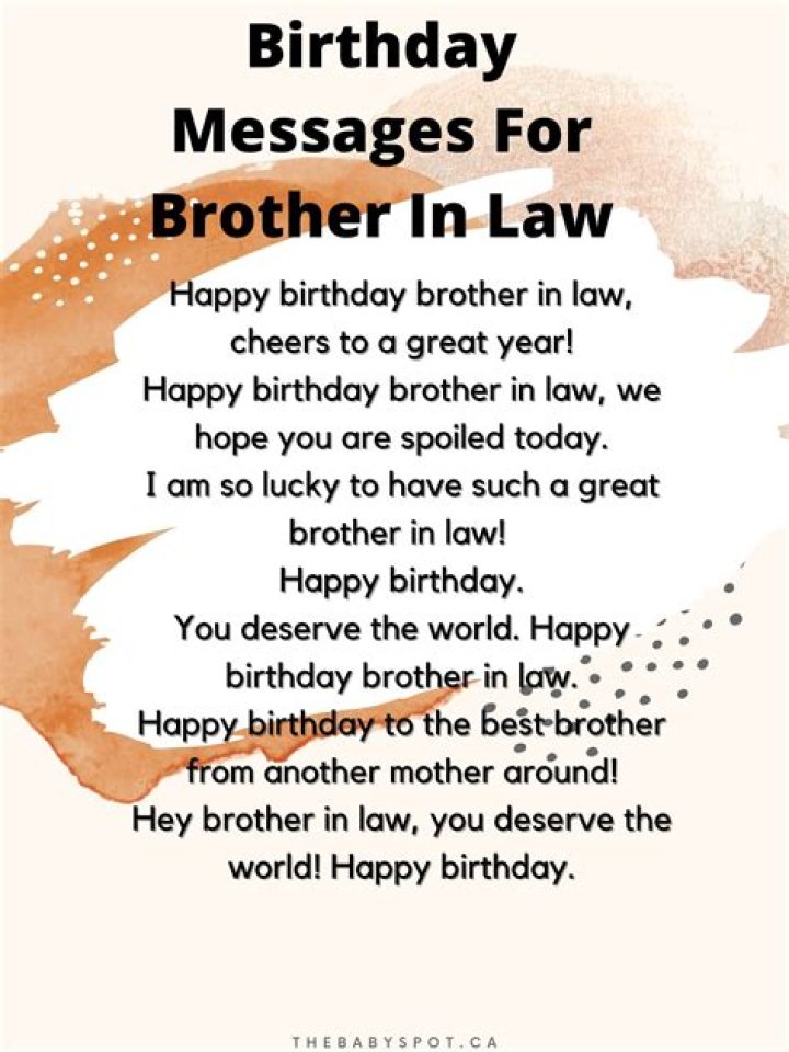 Happy Birthday, Brother-in-Law! Warmest Wishes On Your Special Day