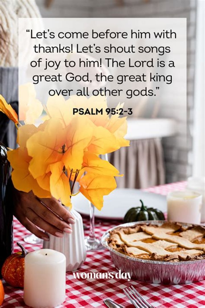 Give Thanks To God On Your Birthday: A Thanksgiving Bible Verse
