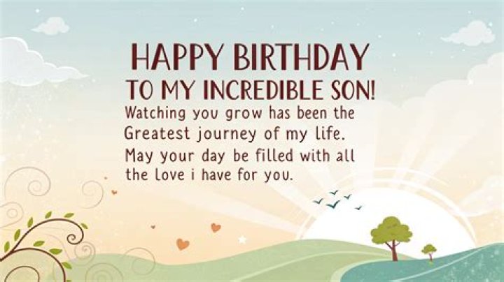 Happy Birthday Wishes For Your Grown Son: Celebrate His Special Day