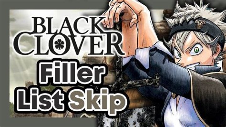 The Ultimate Guide To Black Clover Filler Episodes: Navigating The Anime Series