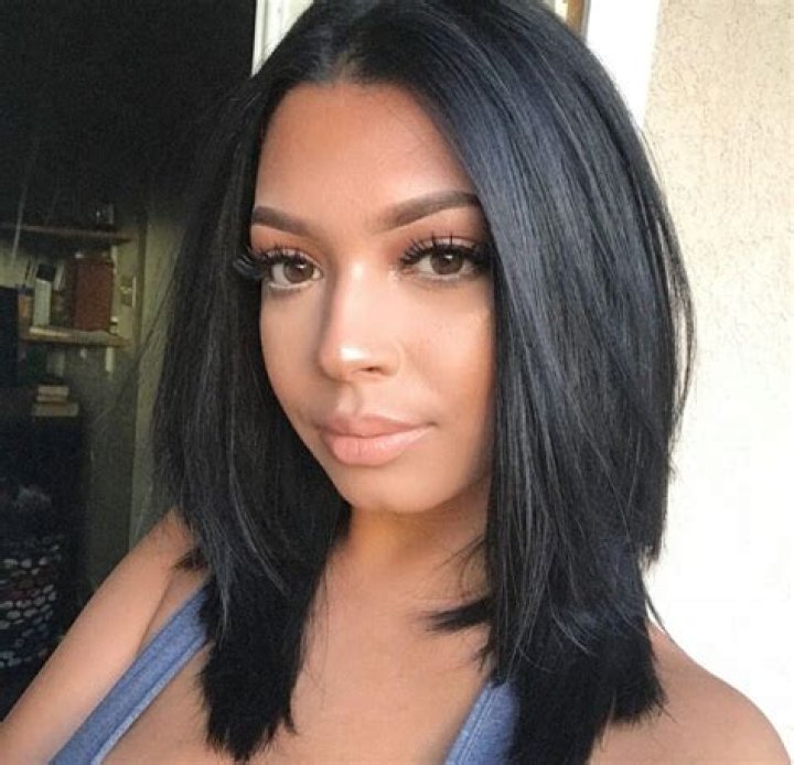 Stunning Black Straight Shoulder Length Hair: A Guide To Effortless Beauty