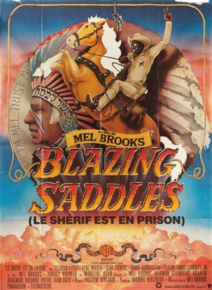 Discover The Original Blazing Saddles Poster: A Cinematic Gem