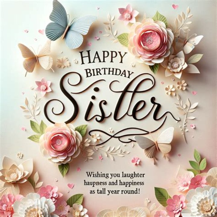 Send Heartfelt Happy Birthday Wishes To Your Blessed Sister