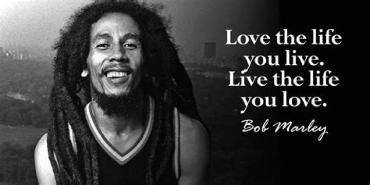 Live Your Best Life: Inspiring Words Of Love And Wisdom From Bob Marley