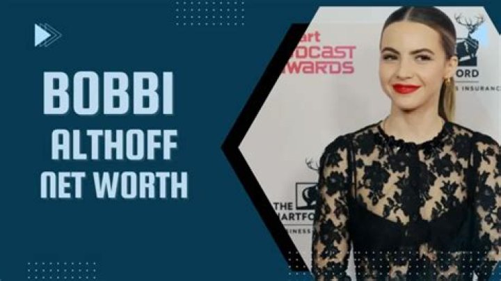 Bobbi Althoff's Income Secrets: Unlocking Financial Success