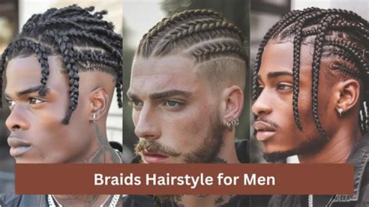 Modern Braids For Stylish Men With Medium Hair Length