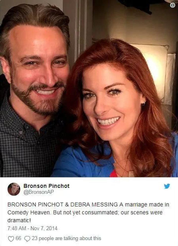 Who Is Bronson Pinchot Married To?