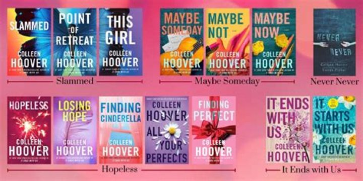The Ultimate Guide To Colleen Hoover Books In Chronological Order