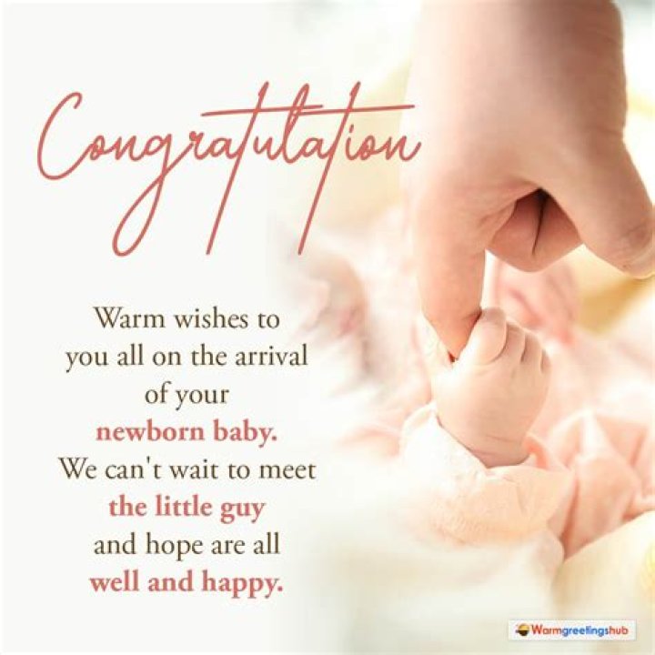 Warm Congratulations On Your New Bundle Of Joy!