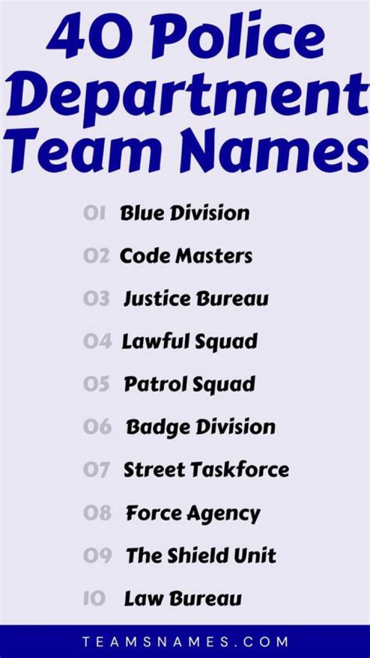 The Awesome Guide To Cool And Creative Division Names