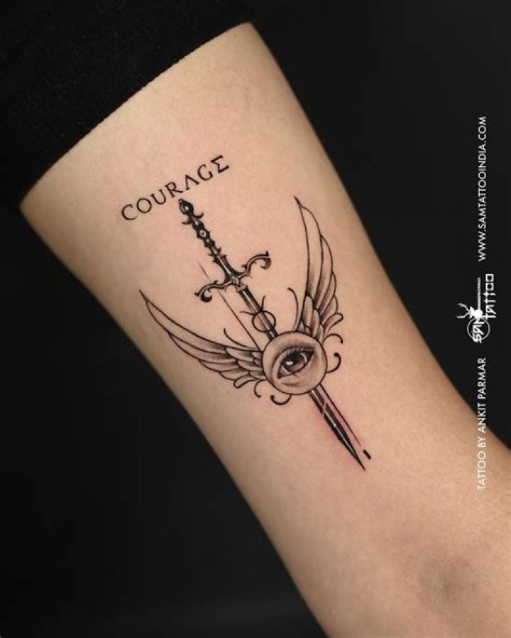 Discover Courage And Strength: The Ultimate Guide To Courage Symbol Tattoos