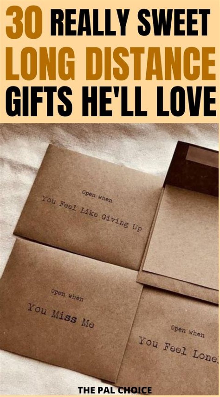 The Ultimate Guide To The Cutest Long-Distance Boyfriend Gifts