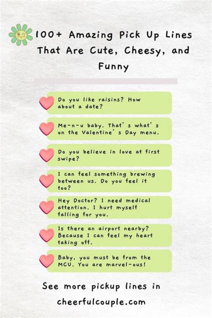 Delightful Chat-Up Lines For Irresistible Flirting