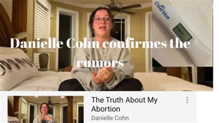 Danielle Cohn Abortion: The Facts You Need To Know
