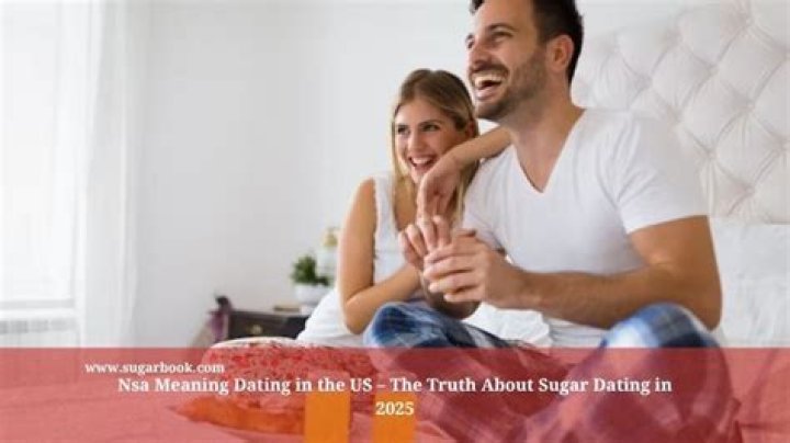 What Does NSA Dating Really Mean?