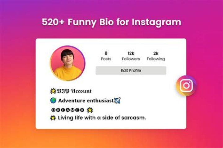 The Ultimate Guide To Crafting A Hilarious Instagram Bio