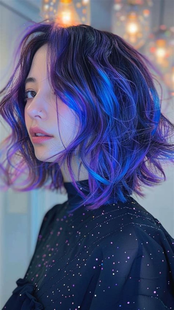 Stellar Galaxy Hair Inspiration For Short Cuts
