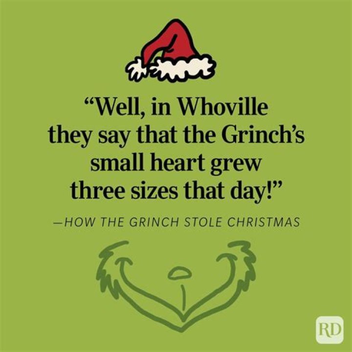The Grinch's Heart Grows: An Inspiring Quote