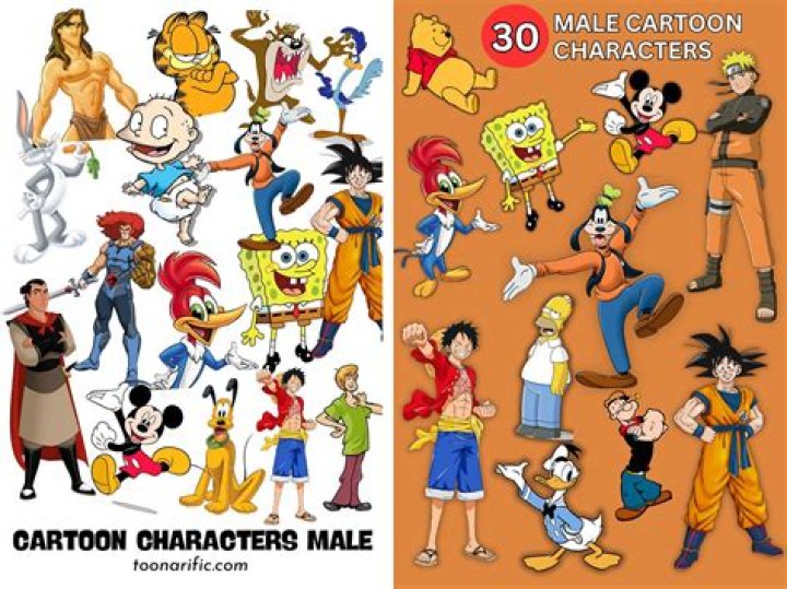 Check Out These Cool Guy Cartoon Characters