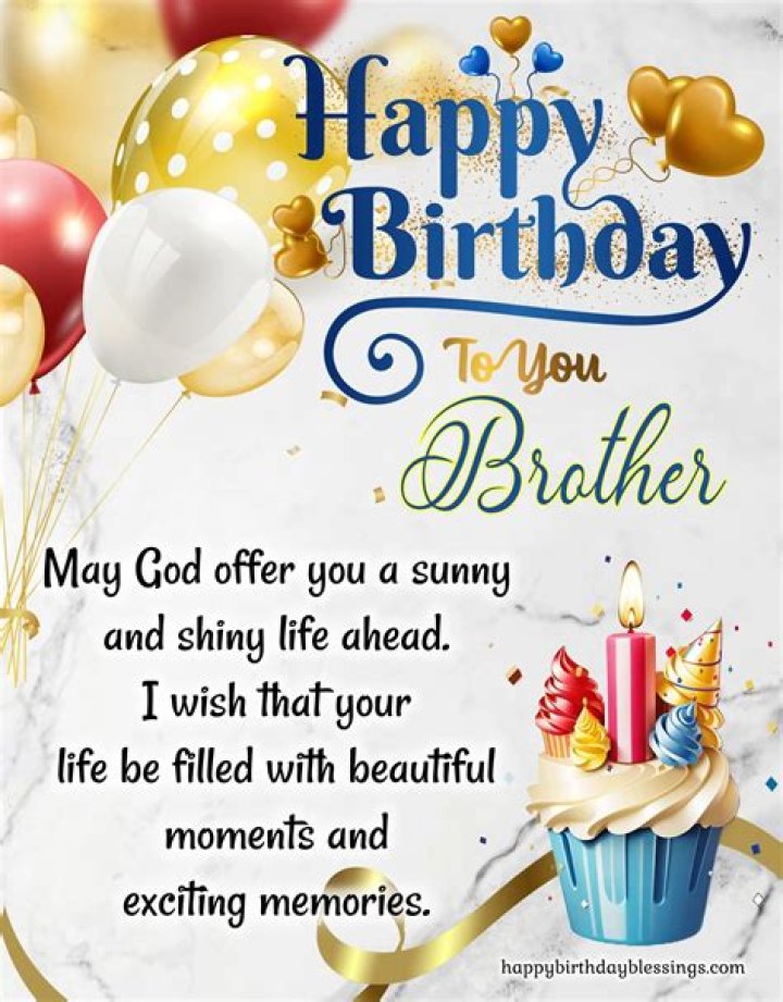 Heartfelt Happy Birthday Wishes For Your Dearest Brother