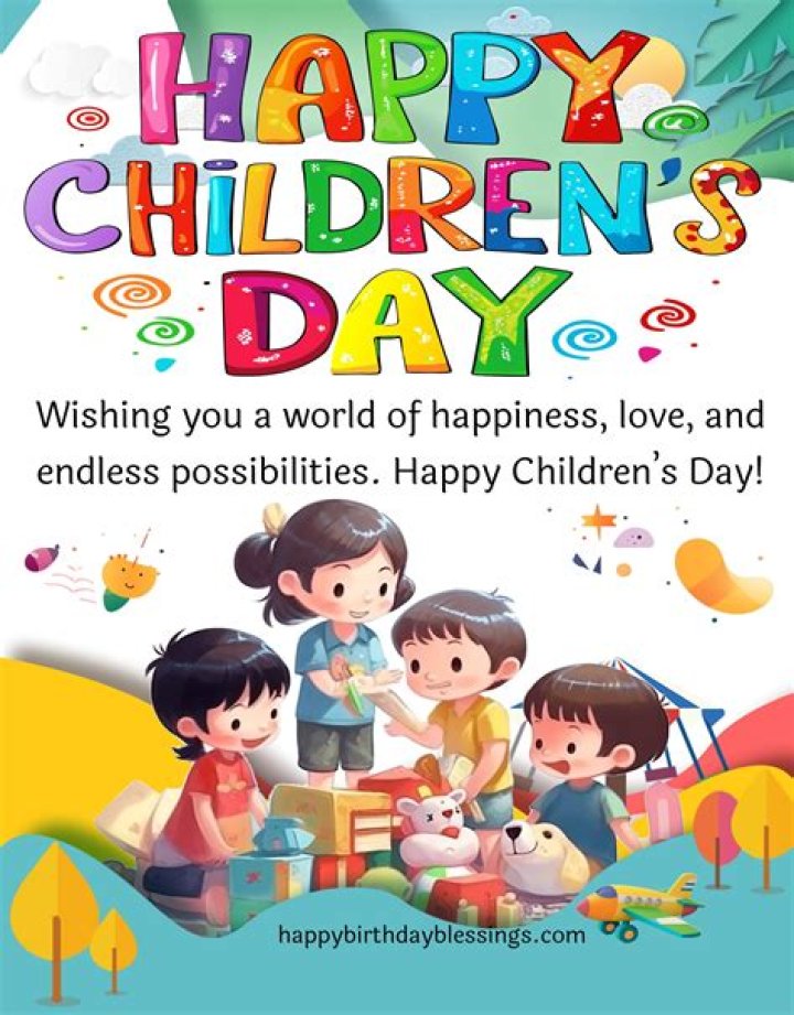 Send Sweetest Happy Birthday Wishes For Children