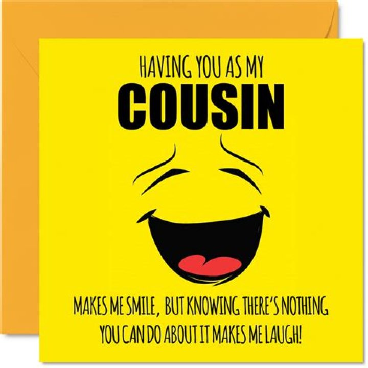 Hilarious Birthday Greetings For Your Favorite Cousin