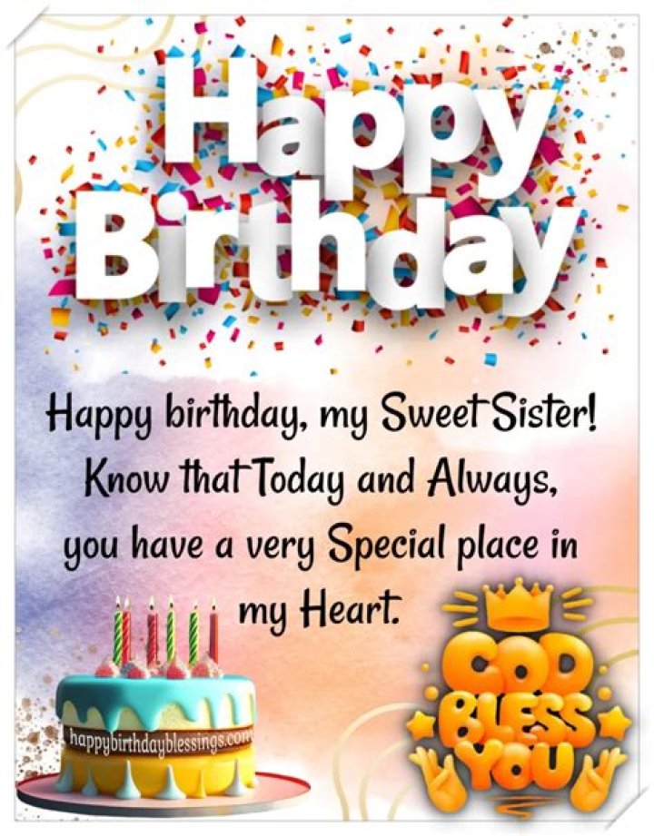 Heartfelt Happy Birthday Wishes For The Best Sister Ever