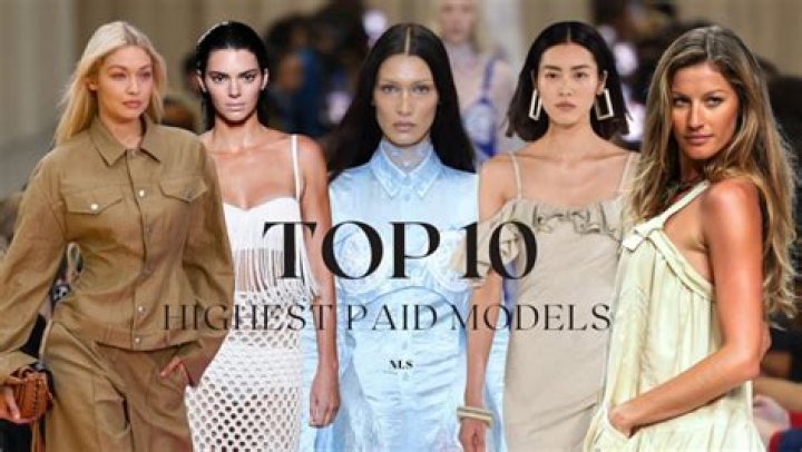 Top-Earning Fashion Mavericks: The Highest Paid Supermodels