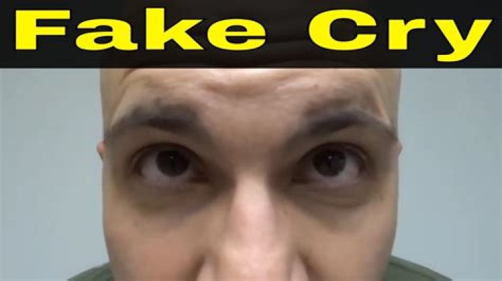 The Ultimate Guide To Mastering Artificial Tears: How To Fake Cry On Demand
