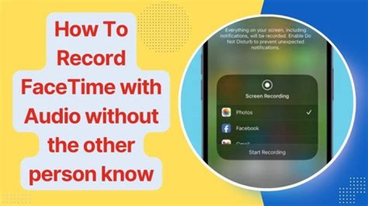 Discover The Truth: Will Your FaceTime Screen Recording Trigger An Alert?