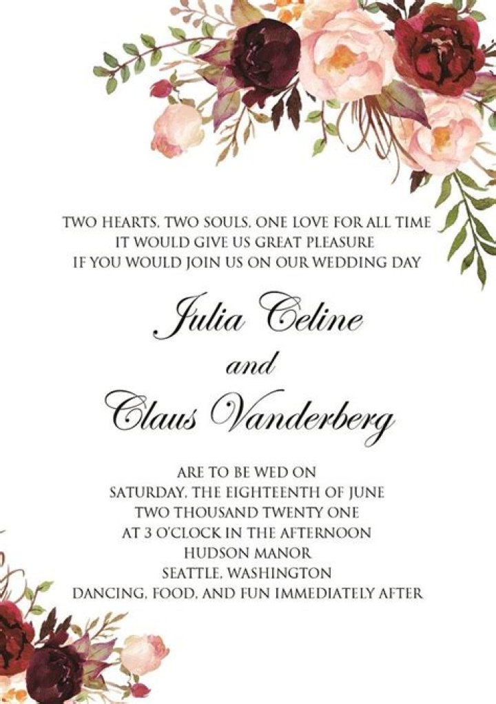 Exquisite Wedding Invitation Wording For Unforgettable Celebrations