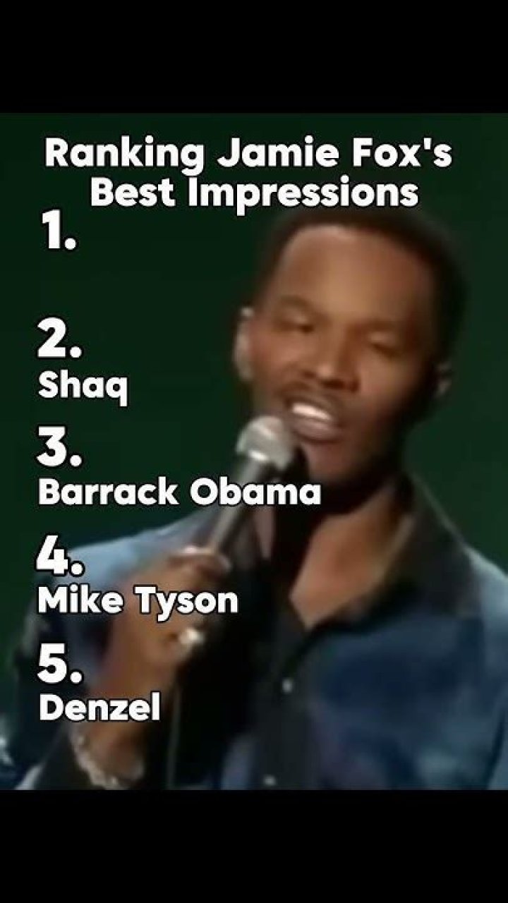 The Ultimate Guide To Jamie Foxx Impressions: Master The Art Of Mimicry