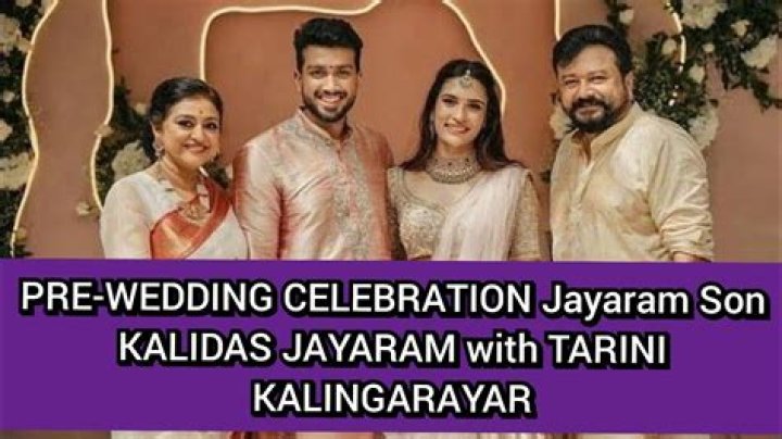 Jayaram's Son: A Legacy In Indian Cinema