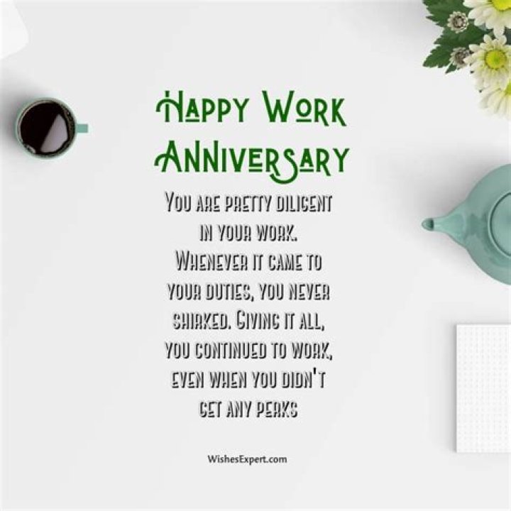 Timeless Job Anniversary Sayings To Commemorate A Milestone