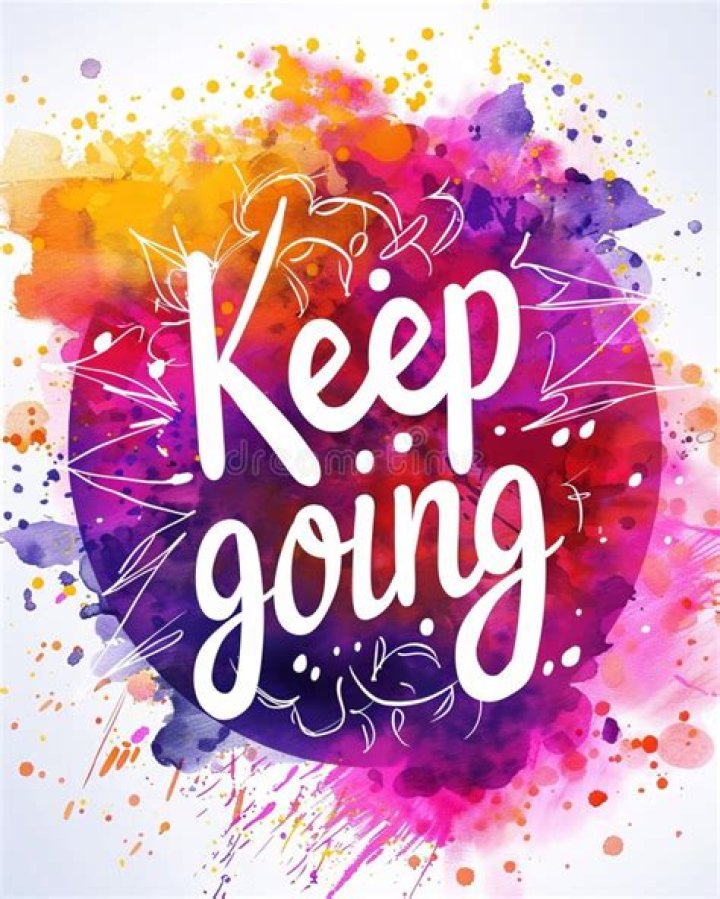 Never Give Up: Keep Going And Achieve Success!