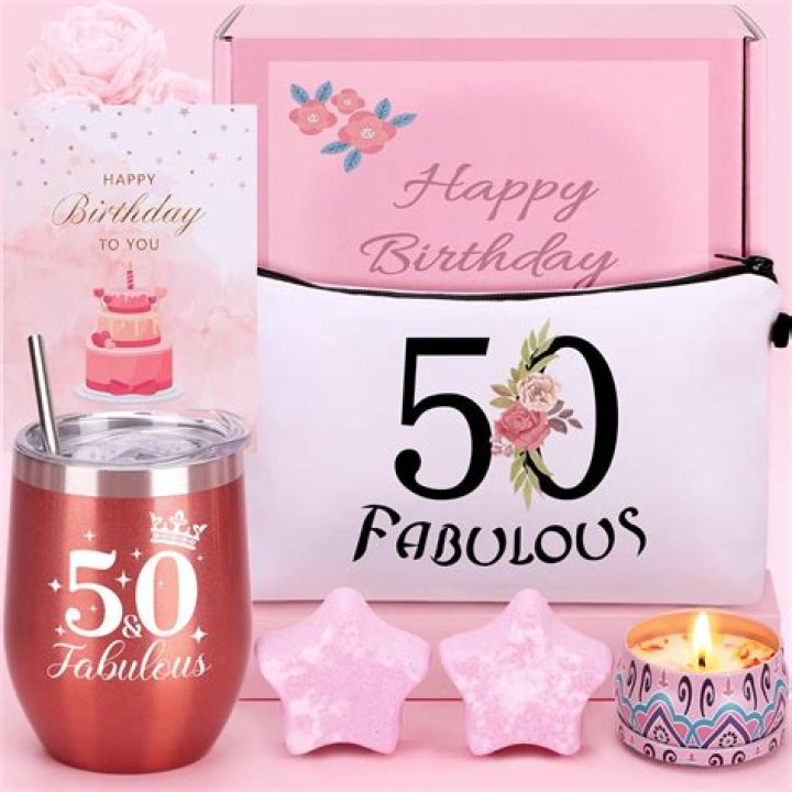 Top-Rated Presents For The Special Lady's 50th Birthday