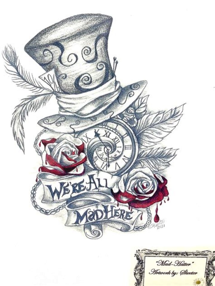 Mad Hatter Ink: Your Go-to Source For Stunning Mad Hatter Tattoos