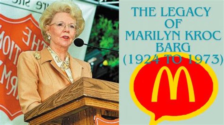 Uncover The Legacy And Impact Of Philanthropist Marilyn Kroc Barg