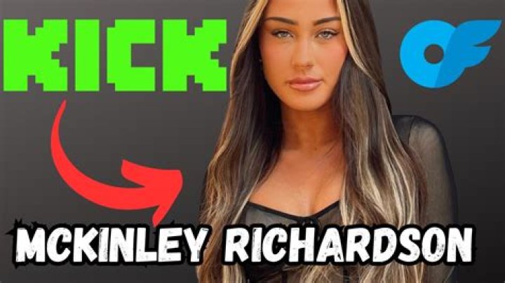 Exclusive: McKinley Richardson's Leaked OnlyFans Video Surfaces