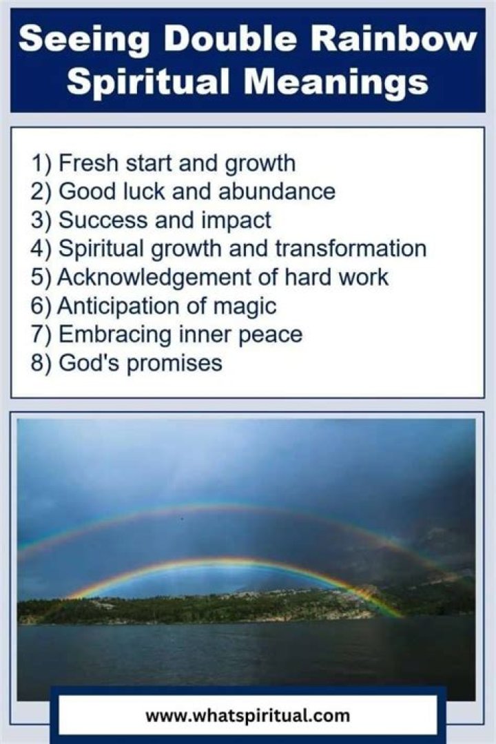 The Hidden Symbolism Behind Double Rainbows: Unlocking Their Spiritual Meaning