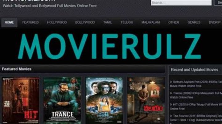 Latest Movies And TV Shows On Movierulz.tv